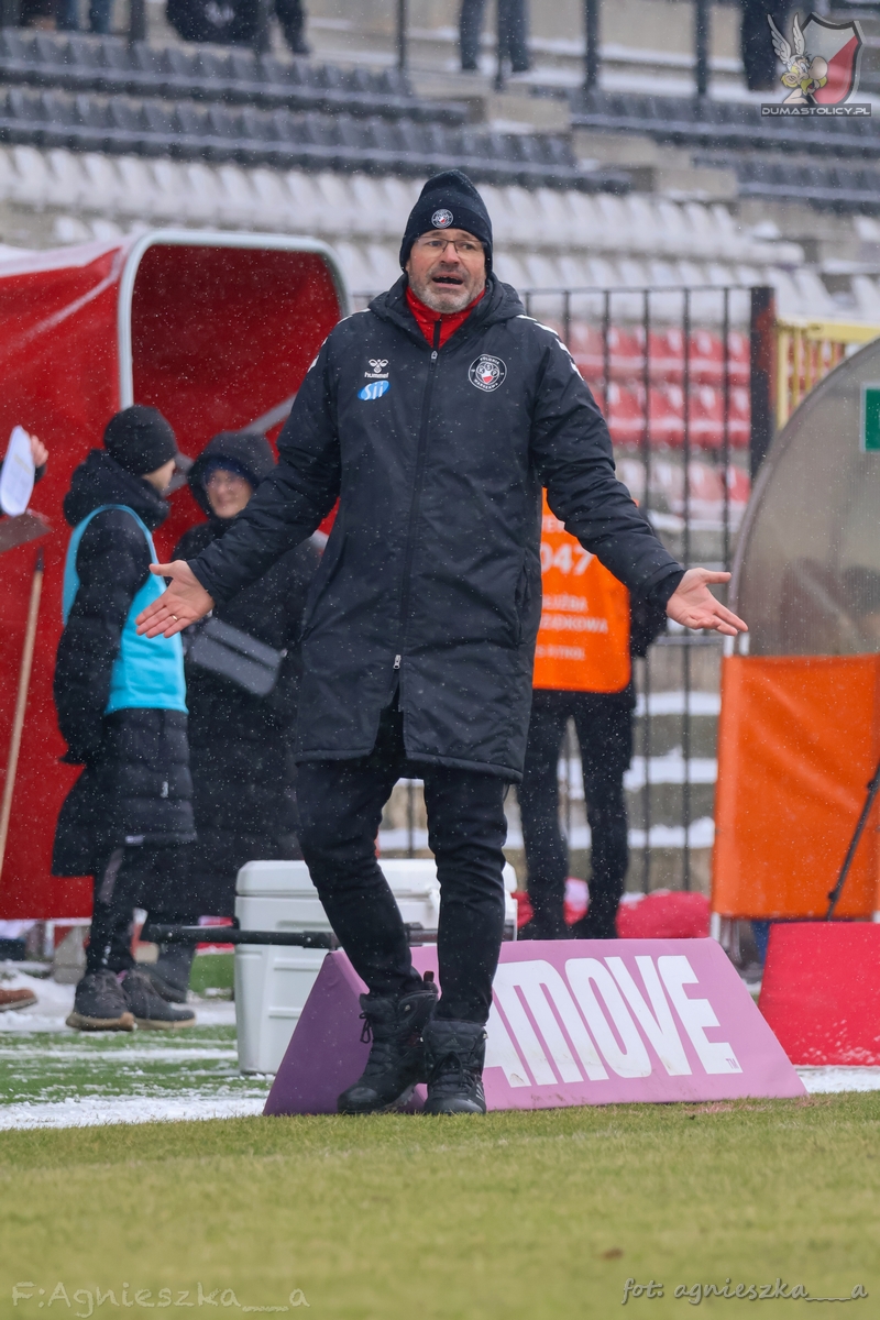 Konferencja prasowa przed meczem ze Zniczem Pruszków