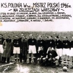 Polonia jako mistrz Polski 1946